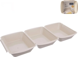 Set zum Panieren: 3 Schalen à 1,5 l, 3 Stück