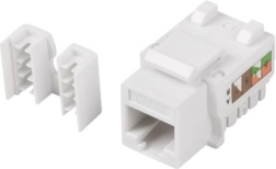 Modulares Keystone RJ45 UTP Cat 5E 90° Anschlussdose für Montagedosen