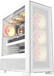 DarkFlash AirNova White PC Case with 3 Fans
