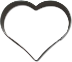 Emporte-pièce à biscuits – grand cœur en inox 9 cm