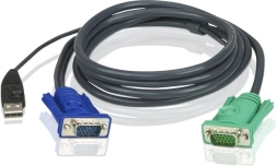 USB KVM cable 3-in-1 SPHD ATEN