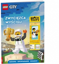 Lego City: Rennsieger – interaktives Buch mit Minifigur