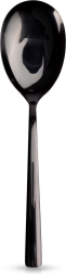 Cuillère à salade en acier inoxydable noire BLACK 25 cm Orion