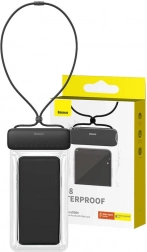 Baseus AquaGlide Waterproof Phone Pouch Black