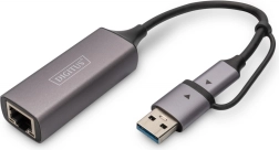 Digitus USB-C to USB-A Adapter to RJ45 2.5 Gigabit Ethernet