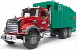 Bruder MACK Granite garbage truck green 1:16