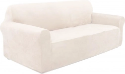 DA70A SOFA COVER VELVET BEIGE