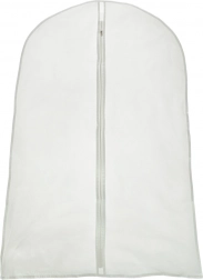 Protective garment cover 60 × 100 cm with zipper – Transparent