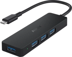 Aukey Hub USB-C Ultra Slim 4-in-1 with 4x USB 3.1