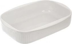 Porseleinen ovenschaal wit 24 × 17 × 5 cm, 1 l