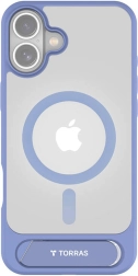Torras Pstand Series Hülle für iPhone 16 blau