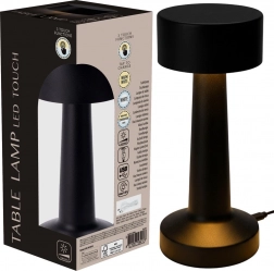 Table LED lamp black 21 cm