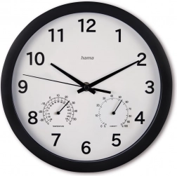 Wanduhr Malta 25 cm schwarz