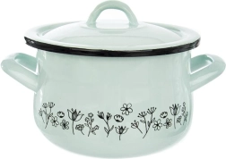 Casserole émaillée avec couvercle LOUKA 16 cm, 2,3 l
