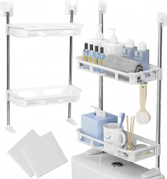 Wandregal über der Toilette mit 2 Ablagen