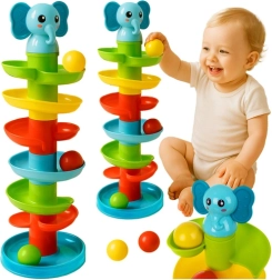 Ball Tower for Kids with Spiral Track