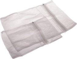 BRILANZ zippered laundry bags – set of 2 pcs (20 × 30 cm and 30 × 40 cm)