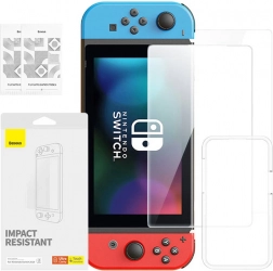 Gehärtetes Glas Baseus Screen Protector für Nintendo Switch (2019)