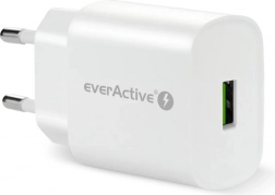 Weiße USB-Ladegerät 18W QC3.0