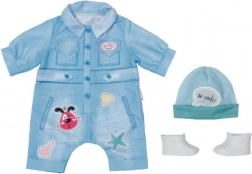 Deluxe Jeans-Overall für Puppe