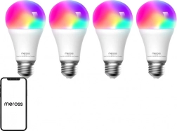 Smart LED Bulb Meross MSL120 with WiFi and HomeKit (4 pieces)