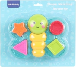 Shape-sorting Butterfly – plastic toy for children 18m+