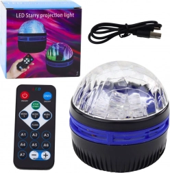 LED-sterrenprojector met afstandsbediening en lichteffecten