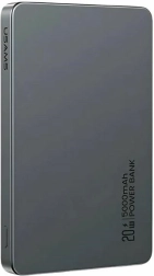 Magnetische powerbank 5000 mAh 20W met MagSafe en PD, grijs