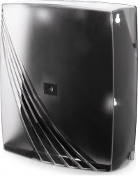 ZZ paper towel dispenser, transparent, 26.5 × 10.5 × 31 cm