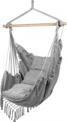 Maltec hangend Braziliaans stoel l.gray