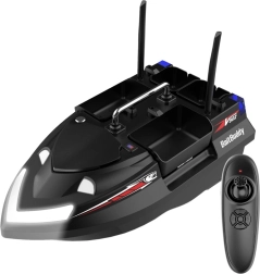 Flytec V802 Futterboot mit 12000 mAh Akku (schwarz)