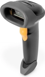Handheld-Barcodescanner mit USB-Anschluss und Ständer