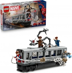Spider-Man vs. Doc Ock : scène dans le métro – set de construction LEGO Marvel