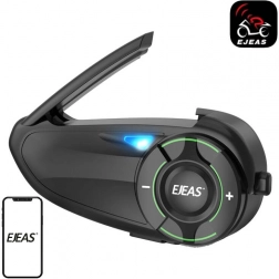 EJEAS Q8 motorcycle intercom with mesh communication and IP67