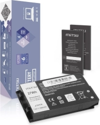 MITSU Battery for Dell Latitude 12 Rugged 7202/7212/7220 tablet (3600 mAh, 27 Wh)
