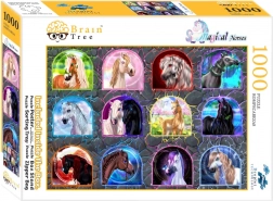 Puzzle Chevaux magiques 1000 pièces