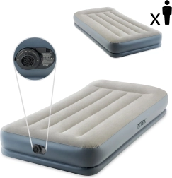 Intex inflatable mattress with built-in electric pump 191 × 99 × 30 cm