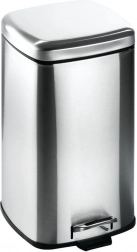 Stahl-Pedal-Mülleimer 12 l