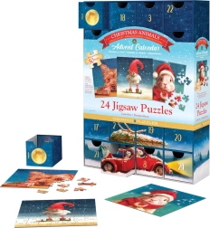 Eurographics Puzzle-Adventskalender – Weihnachtstiere