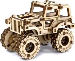 puzzle 3D en bois monster truck Superfast WOODEN CITY