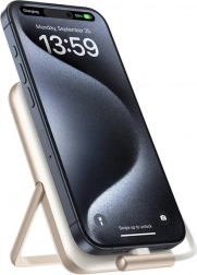 Magnetische powerbank Choetech 10000 mAh 20 W PD met USB‑C‑kabel – wit