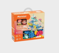Waffle Mini Building Set – Beach, 148 pieces