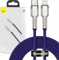 Baseus USB‑C to Lightning Cable 20 W, 2 m, Purple
