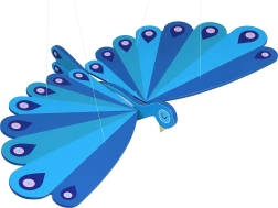 Fliegender Holzpfau VILAC – Hängedekoration