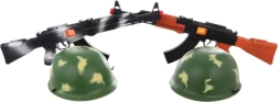 Set de soldat pour enfants – mitraillette et casque