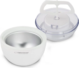 Vanille Eiscremehersteller weiß