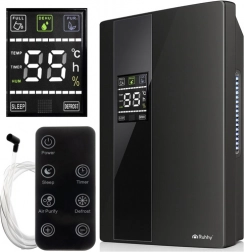 Luftentfeuchter und Luftreiniger RUHHY 2-in-1 mit UV, 2 l, 30 m², 90 W