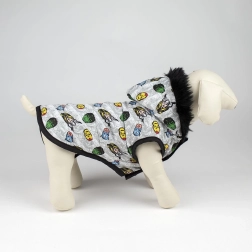 Winter dog coat Avengers, size S - 1 piece