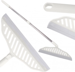 Universeller Abzieher für Böden und Fenster mit drehbarem Stiel