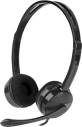 Headphones with Microphone Natec Canary GO Black